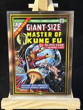 Usado, Master Of Kung Fu - 2024 Topps Cromo Marvel Comics Group Talla Gigante 50Th segunda mano  Embacar hacia Argentina