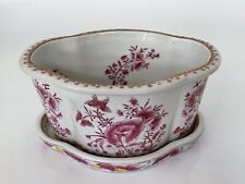 Vaso plantador de bonsai rosa e branco porcelana United Wilson UWC 1897 com bandeja de imersão comprar usado  Enviando para Brazil