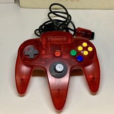 Controle com fio original Nintendo 64 N64 Funtastic vermelho melancia NUS-005 comprar usado  Enviando para Brazil