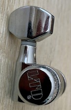Guitarra elétrica ESP Ltd logotipo original baixo bloqueio lateral sintonizador ajuste peg comprar usado  Enviando para Brazil