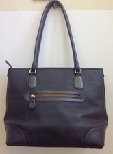 Navy blue leather for sale  LONDON
