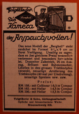 Voigtländer bergheil kamera gebraucht kaufen  Hamm, Sieg
