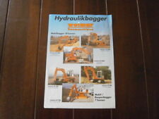 Prospekt hydraulikbagger weima gebraucht kaufen  Oberlichtenau