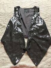 silver sequin waistcoat for sale silver sequin waistcoat for sale BRADFORD