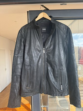 Strellson schwarze lederjacke gebraucht kaufen  Hamburg
