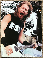 JAMES HETFIELD - 2005 Full page UK magazine poster METALLICA, usado comprar usado  Enviando para Brazil