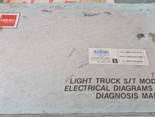 1990 GMC caminhão leve S/T S-10 T-10 diagramas elétricos e manual de diagnóstico X-9044 comprar usado  Enviando para Brazil