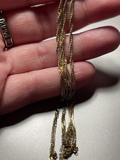 Corrente Singapura 14k 2mm 24 polegadas , usado comprar usado  Enviando para Brazil