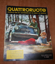 Quattroruote aprile 1956 usato  Palermo
