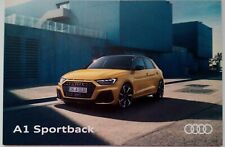 Revista catálogo folheto impressão Audi A1 Sportback original inglês 2019 comprar usado Revista catálogo folheto impressão Audi A1 Sportback original inglês 2019 comprar usado  Enviando para Brazil
