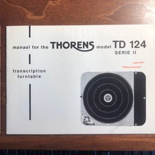 Thorens 124 serie d'occasion  Expédié en Belgium