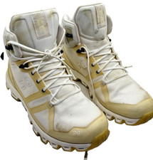 Botas de caminhada femininas On Cloudrock impermeáveis tamanho 10 geleira/areia, usado comprar usado  Enviando para Brazil