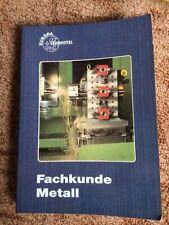 K17 fachkunde metall gebraucht kaufen  Burg