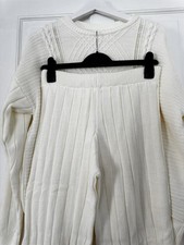 Women cream knitted for sale  WEDNESBURY