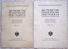 Deutsche italienische inkunabe gebraucht kaufen  Grönenbach