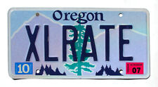 Usado, Placa de licença Oregon Vanity "XLRATE" ACELERAR SPEED SPORTS CAR RACING comprar usado  Enviando para Brazil