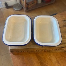 Vintage pair white for sale  LIVERPOOL