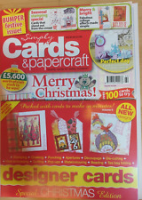 Simply cards papercraft for sale  WELLINGBOROUGH