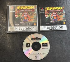 Jogo Sony PlayStation 1 CRASH BANDICOOT PS1 PS One 1997 disco de platina na caixa muito bom estado usado comprar usado  Enviando para Brazil