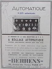 Publicite berrens abele d'occasion  Cires-lès-Mello