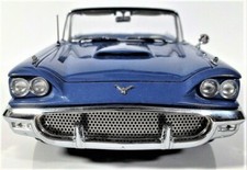 Carro de corrida esportivo Ford Tbird Hot Rod Classic Dream Concept carrossel promocional BL 1:24 comprar usado  Enviando para Brazil