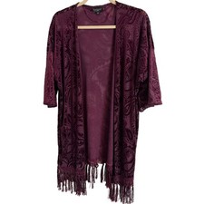 Maroon velvet beaded for sale  Racine