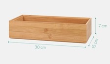 Navaris bamboo box for sale  FELTHAM