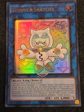 Yugioh Yummy Snatchy JUSH-EN022 Ultra Raro Justice Hunters Casi Como Nuevo En Mano segunda mano  Embacar hacia Mexico