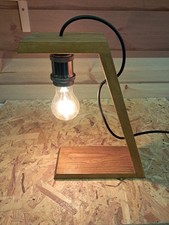 Lampada tavolo legno usato  Prato