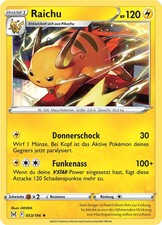 Pokemon raichu lor gebraucht kaufen Pokemon raichu lor gebraucht kaufen  Wolmirstedt