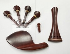 Viola jacarandá 15"-16.5" kit de acessórios tamanho - pinos peça traseira queixo descanso extremidade pino comprar usado  Enviando para Brazil
