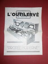 Publicité outilervé protée d'occasion  Sainte-Sévère-sur-Indre