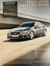 Infiniti sport poster for sale  BRISTOL