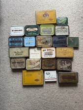 Vintage cigarette tin for sale  ATTLEBOROUGH