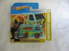 Hot Wheels 2012 primeiras edições Scooby Doo The Mystery Machine cartão curto lacrado comprar usado  Enviando para Brazil