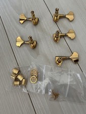 Ken Smith 5 cordas afinador de baixo e conjunto de ponte – ferragens de latão dourado comprar usado  Enviando para Brazil