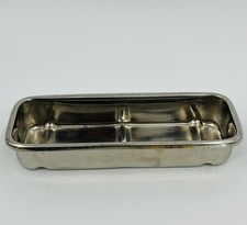 Bandeja de aço inoxidável Sklar 10-1955 lixeira 18/8 8" x 2,5" x 1,5" comprar usado  Enviando para Brazil