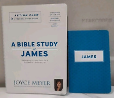 A Bible Study Booklet And Book Of James Mini Joyce Meyer Christian Life Unused, usado comprar usado  Enviando para Brazil