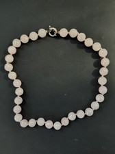 Collana quarzo rosa usato  Brescia