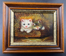 Quadro miniatura gatto usato  Ardea