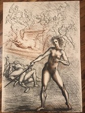 Marcello tommasi litografia usato  Ardea
