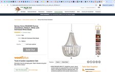 wooden chandelier for sale  Cookeville