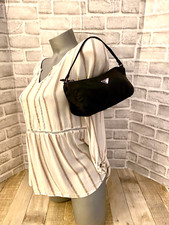 PRADA Mini NECESSAIRE BLACK Tessuto NYLON Y2K #58 EUC! Autêntico! RARO! comprar usado  Enviando para Brazil