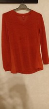 Pull orange taille d'occasion  Jassans-Riottier