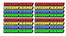Visor names choice for sale  LITTLEBOROUGH