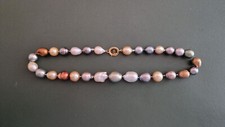 Collana perle multicolor usato  Firenze