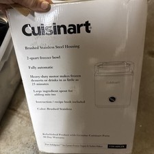 Cuisinart ice cream for sale  Stratford