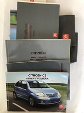 Usado, Citroen C3 Manual do Proprietário Livro de Serviço Carteira Rádio Navegação etc Todos os Livros 2003 ligado comprar usado  Enviando para Brazil