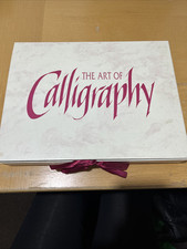 Art calligraphy box for sale  LEAMINGTON SPA