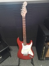 Red parrot strat for sale  THETFORD